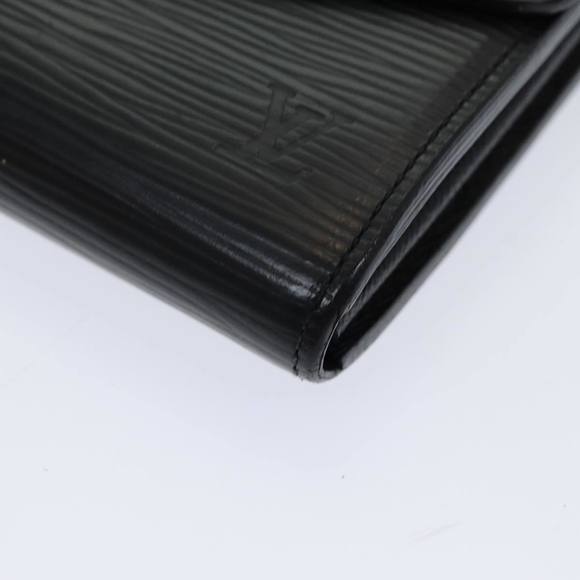 LOUIS VUITTON Epi Portefeuille Sarah Long Wallet Black M63742 LV Auth am6807 - Picture 7 of 16